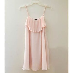 💕H&M Blush Chiffon Mini Dress💕